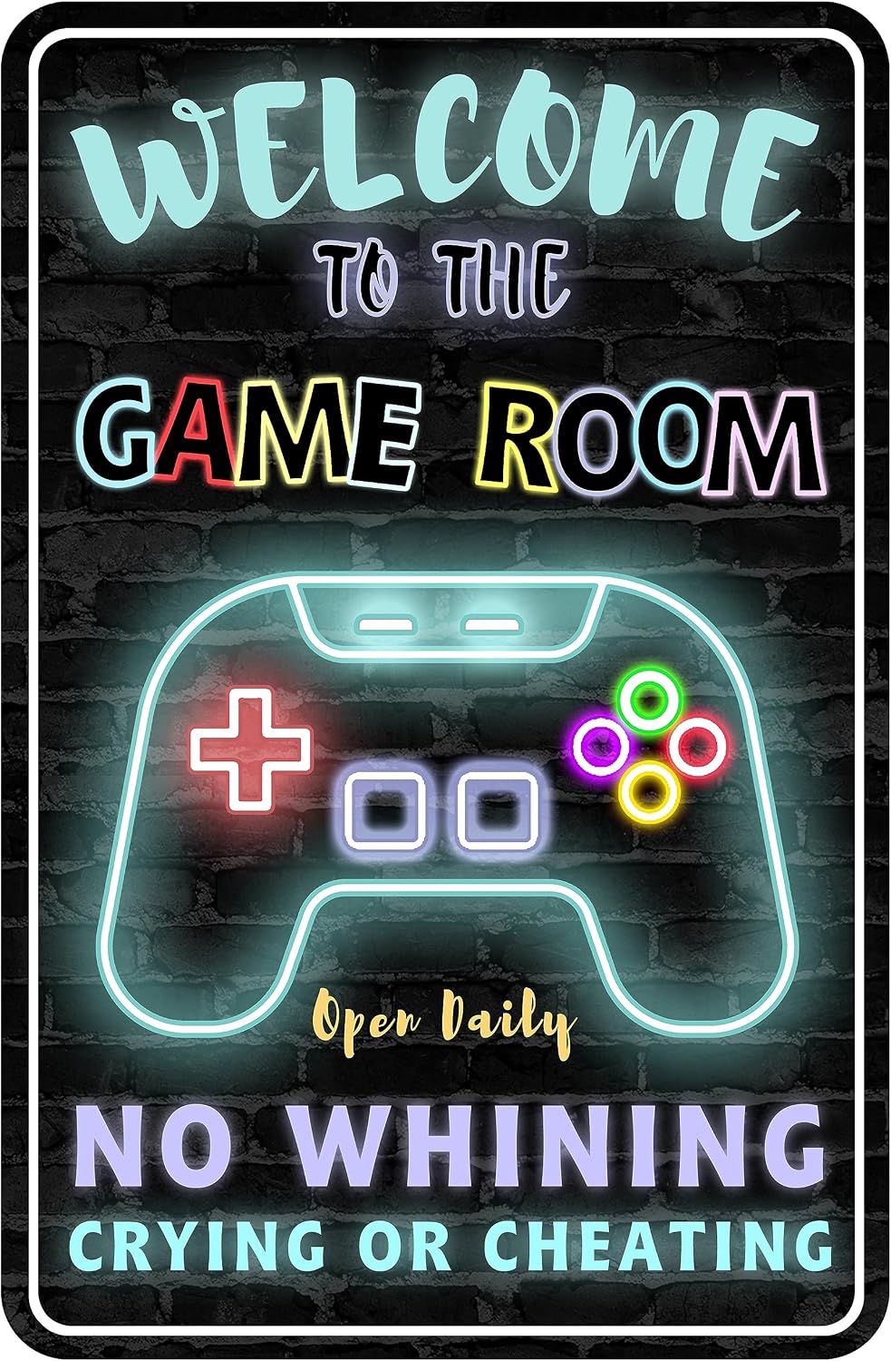 Oyun Odası Metal Tabelası, Erk - Gaming Accessories For Room incelemesi ve fiyatı